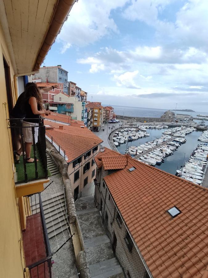 Precioso Loft En Bermeo Con Vistas Al Mar Apartment Bagian luar foto